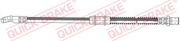 QUICK BRAKE 51.901 - Əyləc şlanqı furqanavto.az