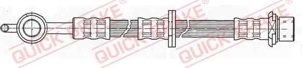 QUICK BRAKE 58.998 - Əyləc şlanqı furqanavto.az