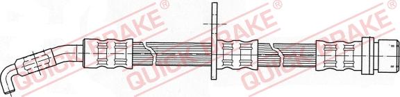 QUICK BRAKE 58.944 - Əyləc şlanqı furqanavto.az