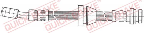 QUICK BRAKE 58.919 - Əyləc şlanqı furqanavto.az