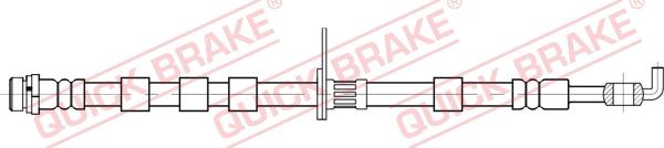 QUICK BRAKE 58.895 - Əyləc şlanqı furqanavto.az