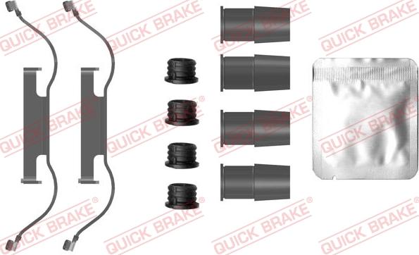 QUICK BRAKE 1090088 - Disk əyləc pedləri üçün aksesuar dəsti furqanavto.az