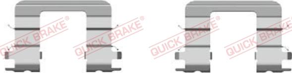 QUICK BRAKE 109-1696-1 - Disk əyləc pedləri üçün aksesuar dəsti furqanavto.az