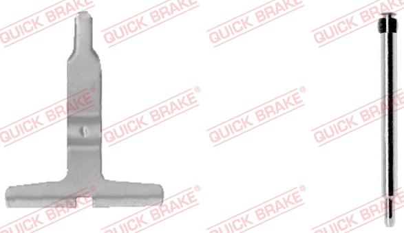 QUICK BRAKE 109-1217-1 - Disk əyləc pedləri üçün aksesuar dəsti www.furqanavto.az