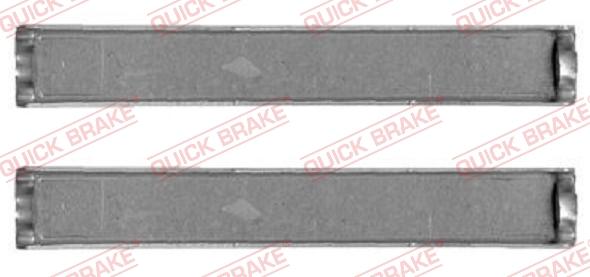 QUICK BRAKE 109-1284-1 - Disk əyləc pedləri üçün aksesuar dəsti furqanavto.az