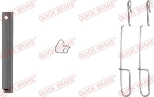 QUICK BRAKE 109-1280-1L - Disk əyləc pedləri üçün aksesuar dəsti furqanavto.az