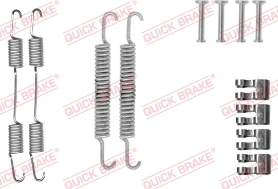 QUICK BRAKE 1050666 - Aksesuar dəsti, əyləc başlıqları furqanavto.az