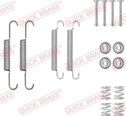 QUICK BRAKE 1050020 - Aksesuar dəsti, dayanacaq əyləci başlıqları furqanavto.az