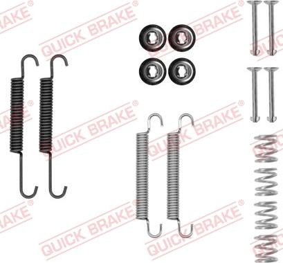 QUICK BRAKE 1050893 - Aksesuar dəsti, dayanacaq əyləci başlıqları furqanavto.az