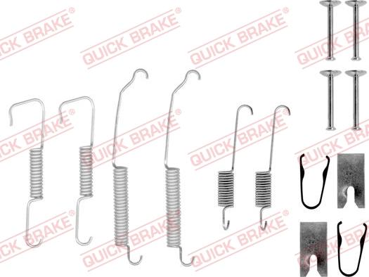 QUICK BRAKE 1050773 - Aksesuar dəsti, əyləc başlıqları furqanavto.az