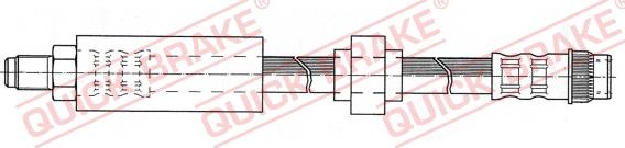 QUICK BRAKE 32.950 - Əyləc şlanqı furqanavto.az