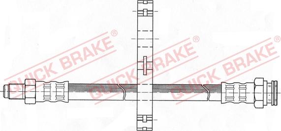 QUICK BRAKE 32.964 - Əyləc şlanqı furqanavto.az