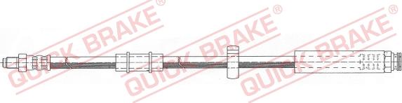 QUICK BRAKE 32.961 - Əyləc şlanqı furqanavto.az