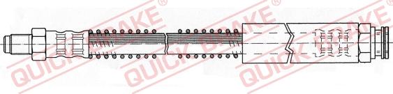 QUICK BRAKE 32.905 - Əyləc şlanqı furqanavto.az