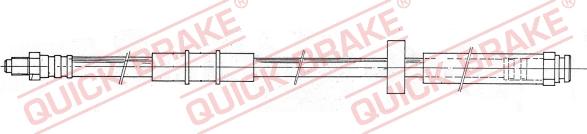 QUICK BRAKE 32.917 - Əyləc şlanqı furqanavto.az