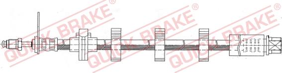 QUICK BRAKE 32.984 - Əyləc şlanqı furqanavto.az