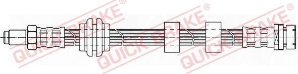 QUICK BRAKE 32.986 - Əyləc şlanqı furqanavto.az