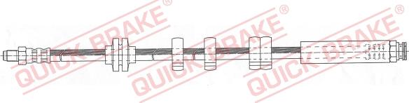 QUICK BRAKE 32.979 - Əyləc şlanqı furqanavto.az