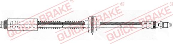 QUICK BRAKE 32.970 - Əyləc şlanqı furqanavto.az