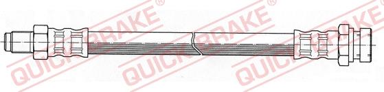 QUICK BRAKE 32.015 - Əyləc şlanqı furqanavto.az