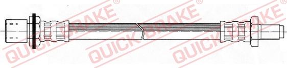 QUICK BRAKE 32.018 - Əyləc şlanqı furqanavto.az