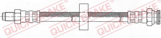 QUICK BRAKE 32.109 - Əyləc şlanqı furqanavto.az