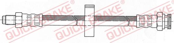 QUICK BRAKE 32.108 - Əyləc şlanqı furqanavto.az