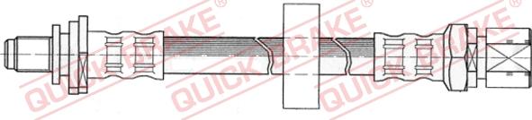 QUICK BRAKE 32.111 - Əyləc şlanqı furqanavto.az