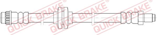 QUICK BRAKE 32.126 - Əyləc şlanqı furqanavto.az