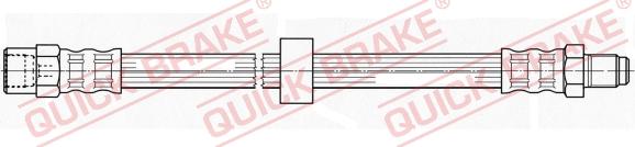 QUICK BRAKE 32.342 - Əyləc şlanqı furqanavto.az