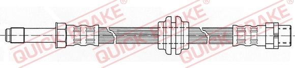 QUICK BRAKE 32.329 - Əyləc şlanqı furqanavto.az