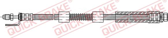 QUICK BRAKE 37.928 - Əyləc şlanqı furqanavto.az