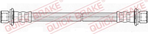 QUICK BRAKE 25.017 - Əyləc şlanqı furqanavto.az