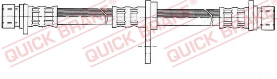 QUICK BRAKE 22.909 - Əyləc şlanqı furqanavto.az