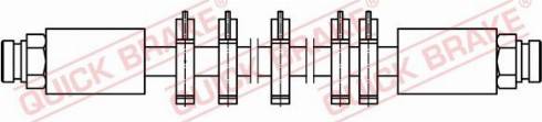 QUICK BRAKE 22.908 - Əyləc şlanqı furqanavto.az