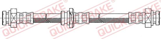 QUICK BRAKE 22.912 - Əyləc şlanqı furqanavto.az