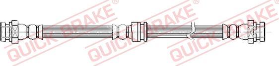 QUICK BRAKE 22.927 - Əyləc şlanqı furqanavto.az