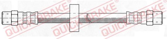 QUICK BRAKE 22.102 - Əyləc şlanqı furqanavto.az