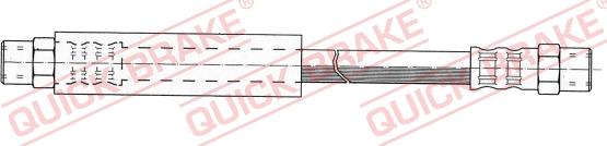 QUICK BRAKE 22.310 - Əyləc şlanqı furqanavto.az