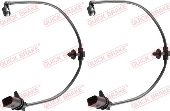 QUICK BRAKE WS 0493 A - Xəbərdarlıq Kontakt, əyləc padinin aşınması furqanavto.az