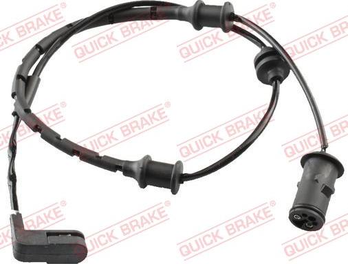 QUICK BRAKE WS 0166 B - Xəbərdarlıq Kontakt, əyləc padinin aşınması furqanavto.az