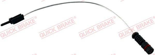 QUICK BRAKE WS 0182 B - Xəbərdarlıq Kontakt, əyləc padinin aşınması furqanavto.az