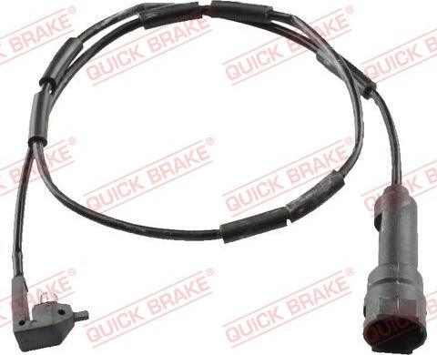 QUICK BRAKE WS 0129 B - Xəbərdarlıq Kontakt, əyləc padinin aşınması furqanavto.az