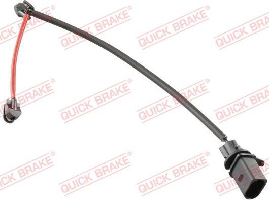 QUICK BRAKE WS 0357 A - Xəbərdarlıq Kontakt, əyləc padinin aşınması furqanavto.az