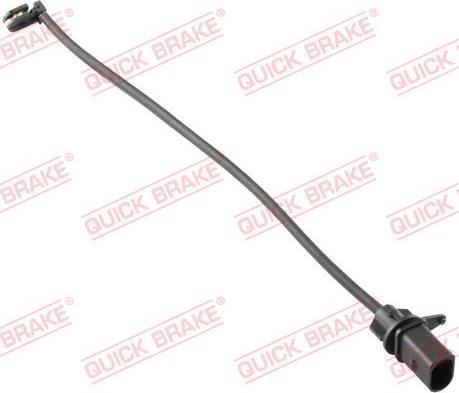 QUICK BRAKE WS 0302 B - Xəbərdarlıq Kontakt, əyləc padinin aşınması furqanavto.az