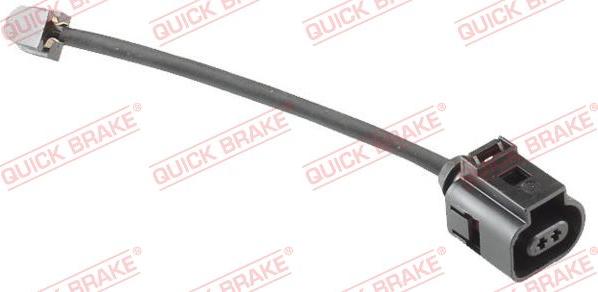 QUICK BRAKE WS 0310 B - Xəbərdarlıq Kontakt, əyləc padinin aşınması furqanavto.az