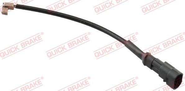 QUICK BRAKE WS 0245 B - Xəbərdarlıq Kontakt, əyləc padinin aşınması furqanavto.az