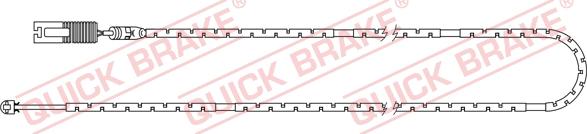 QUICK BRAKE WS 0246 A - Xəbərdarlıq Kontakt, əyləc padinin aşınması furqanavto.az