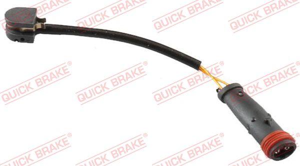 QUICK BRAKE WS 0242 B - Xəbərdarlıq Kontakt, əyləc padinin aşınması furqanavto.az