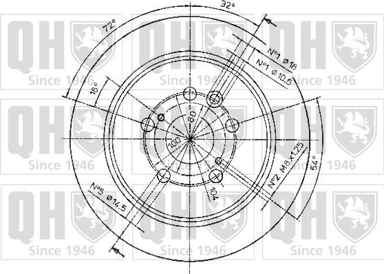 Quinton Hazell BDC4946 - Əyləc Diski furqanavto.az